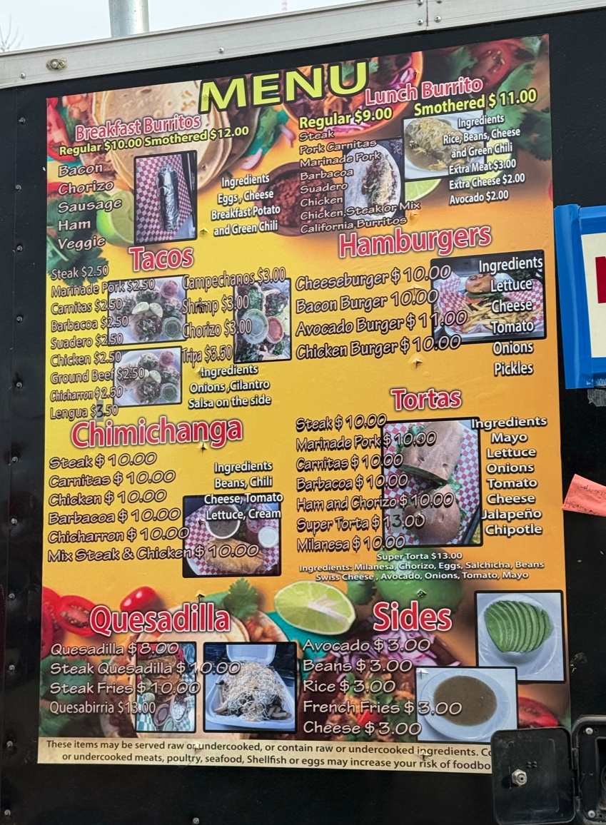 El Poblano Mexican Eats Menu - Image 1